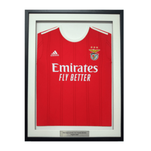 Silver Football Shirt Framing Service