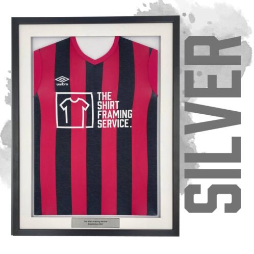 Silver Running Shirt Framing Service