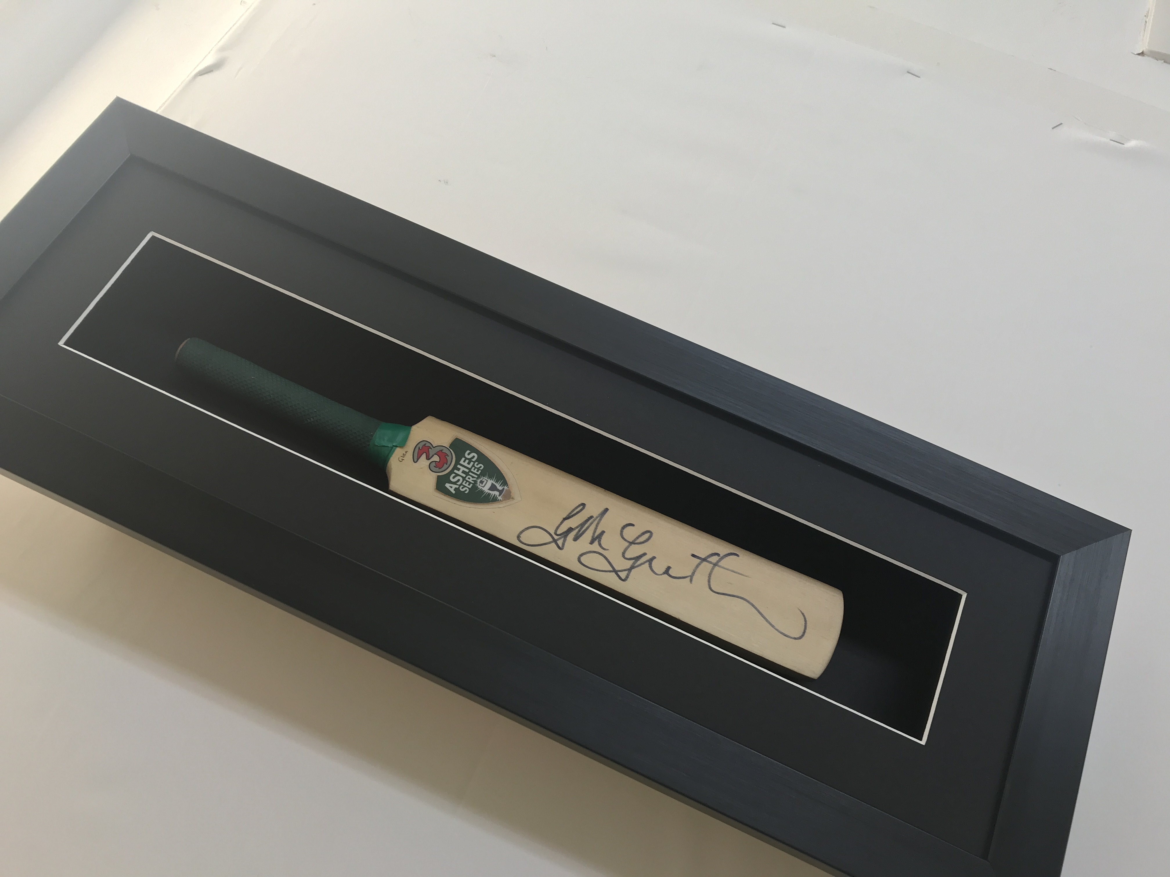 Mini Cricket Bat Framing The Shirt Framing Service