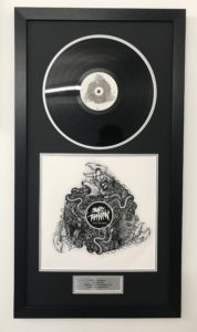 Vinyl frame