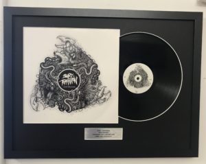 Vinyl frame