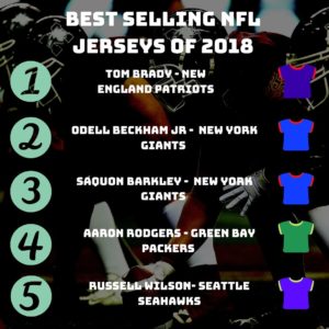 NFL jersey sales in UK