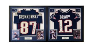 Framed NFL Jersey Framing Patriots