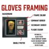 3D Vertical Boxing Glove Framing Service - Image 4