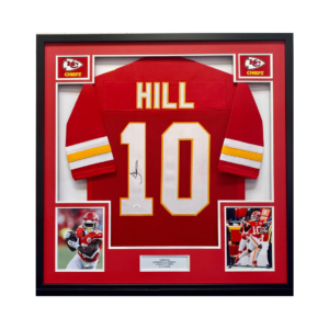 Hill NFL American Football Signed and Framed Shirt
