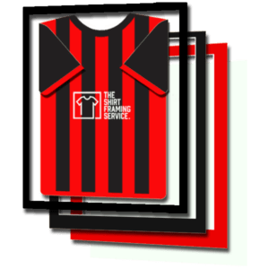 Create your own football shirt framing service