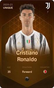 Ronaldo NFT digital trading card