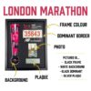 2023/2024 London Marathon Medal Framing - Image 2