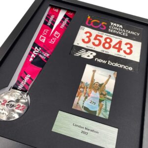 London, is it the perfect gift? Marathon memorabilia framing