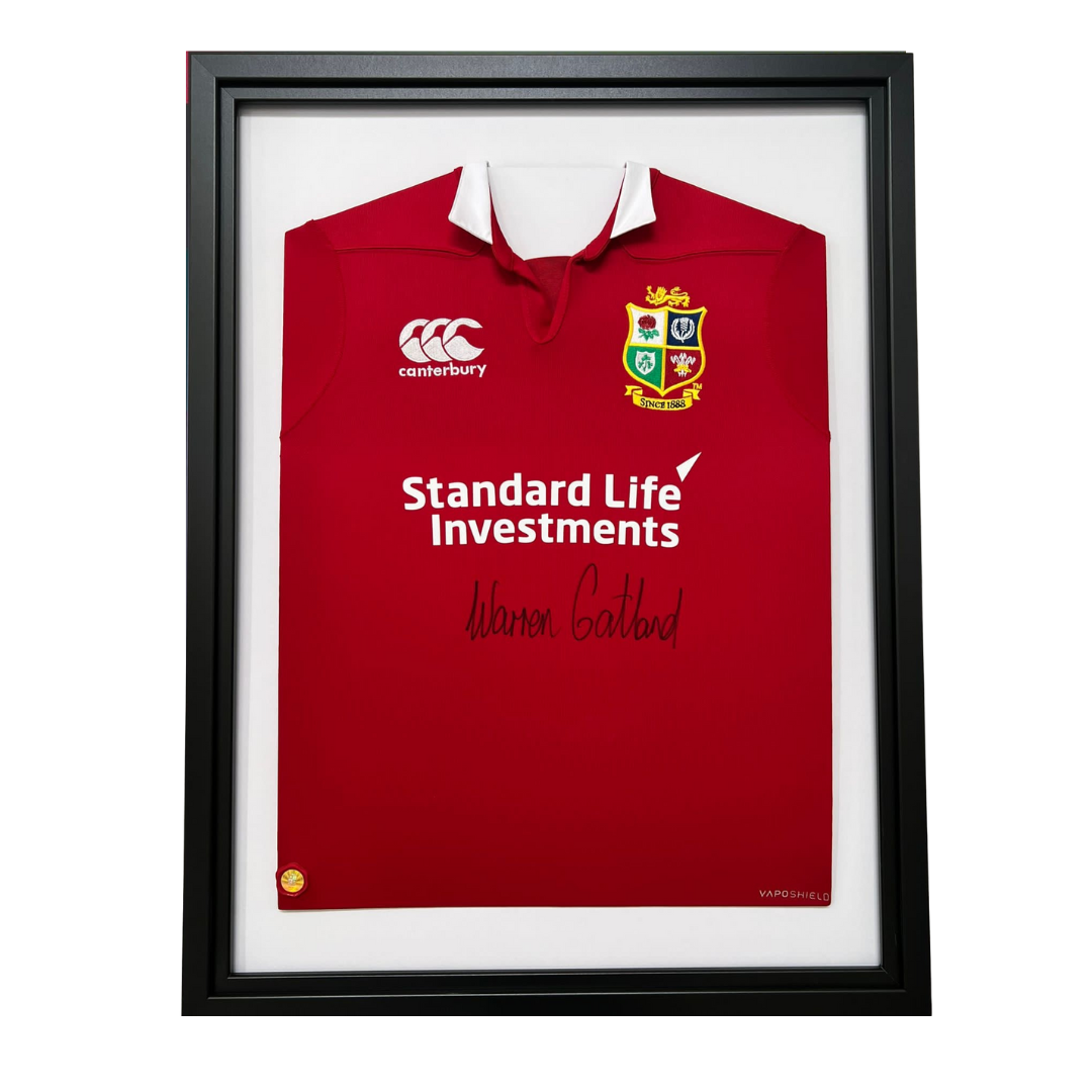 Bronze Rugby Shirt Framing Service The Shirt Framing Service
