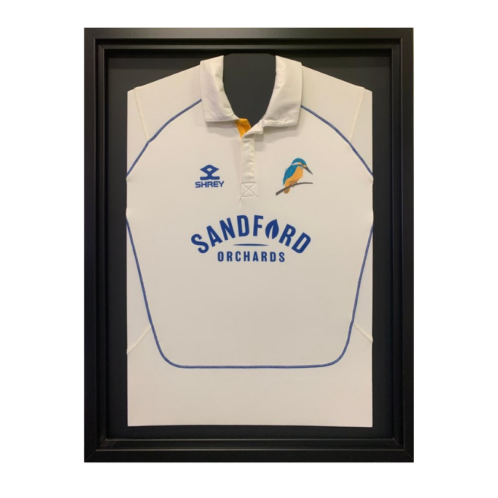 Bronze Cricket Shirt Framing