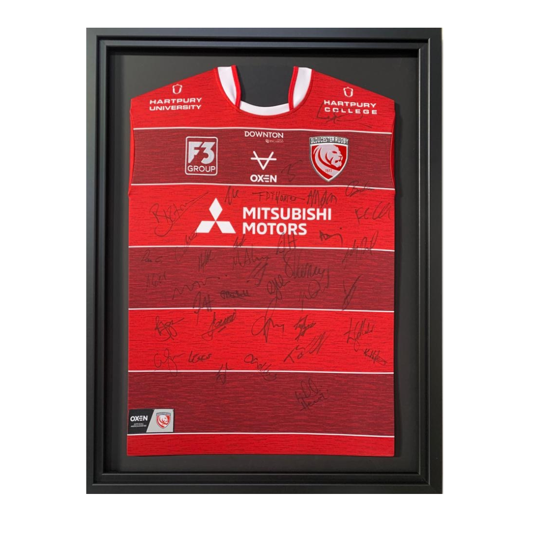 Bronze Rugby Shirt Framing Service The Shirt Framing Service