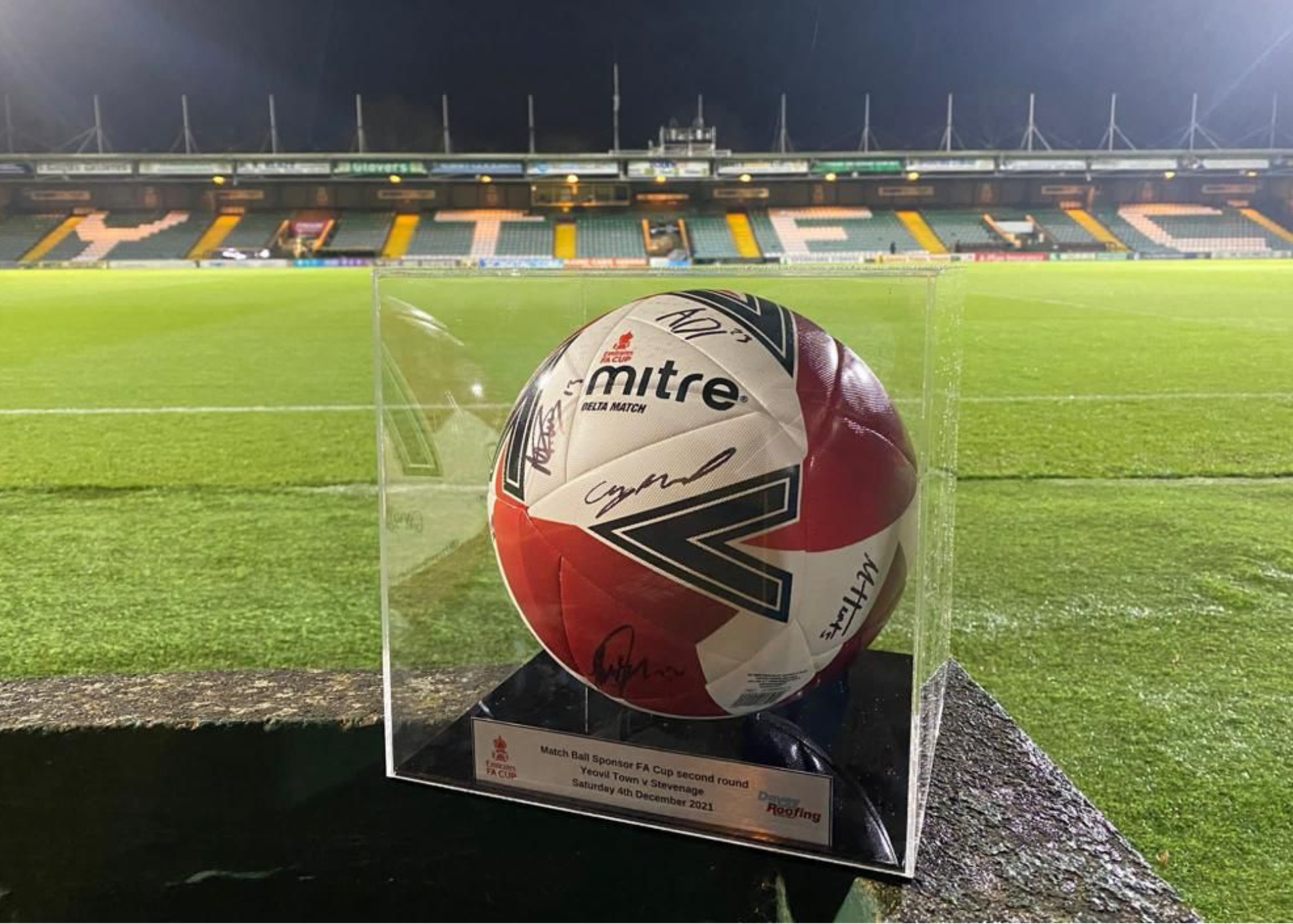 perspex case yeovil town