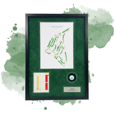 Balata Print, Ball, Scorecard