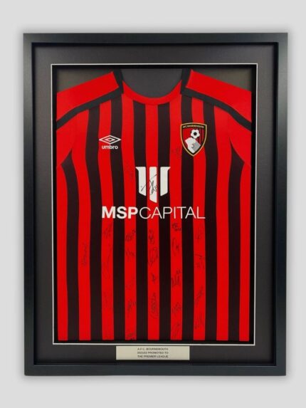 AFC BournemouthSilver Shirt Framing Service min