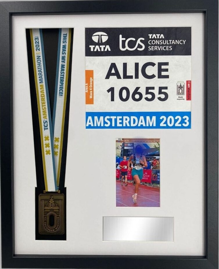 Amsterdam Marathon Medal Framing Service min