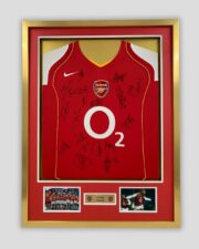Arsenal Platinum Shirt Framing Service min