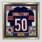 Chicago bears Platinum NFL Jersey framing service min
