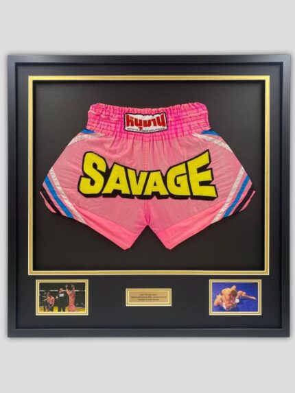 Deluxe Boxing shorts Framing Service min