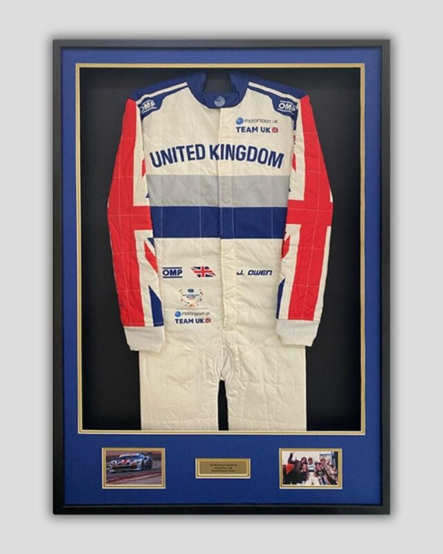 Deluxe Race Suit Framing Service min