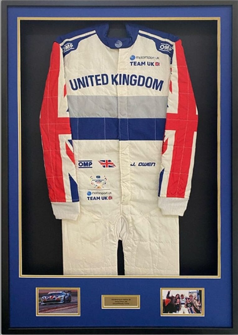 Deluxe Race Suit Framing Service min