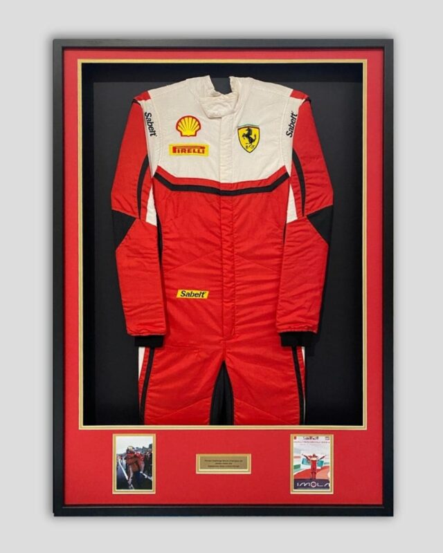 Ferrari Deluxe Race Suit Framing Service min