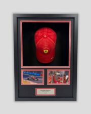 Ferrari F1 Deluxe Baseball cap framing service