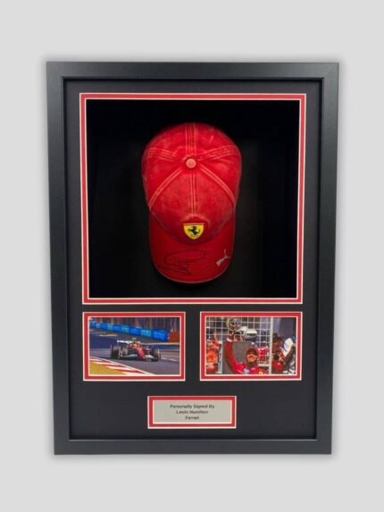 Ferrari F1 Deluxe Baseball cap framing service