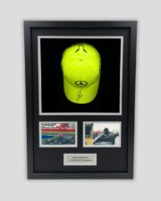 Mercedes F1 Deluxe Baseball cap framing service min
