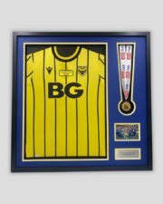 Oxford Deluxe Shirt and Medal framing service min