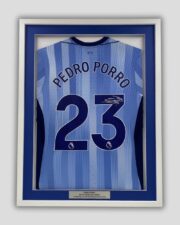 Tottenham Hotspurs Silver Shirt Framing Service min